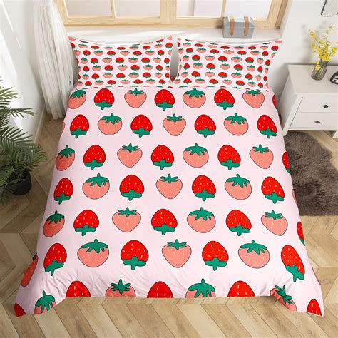 strawberry duvet|strawberry duvet covers for sale.